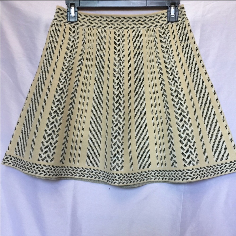 BCBG mini circle skirt
